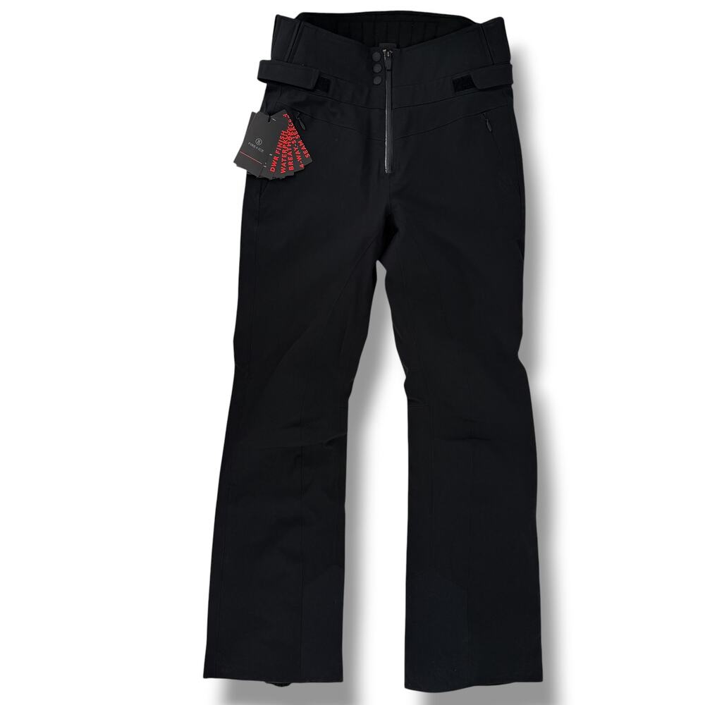 Bogner Fire + Ice Black Waterproof Borja 3-T Snow Pants V4807 Womens Size 10 L